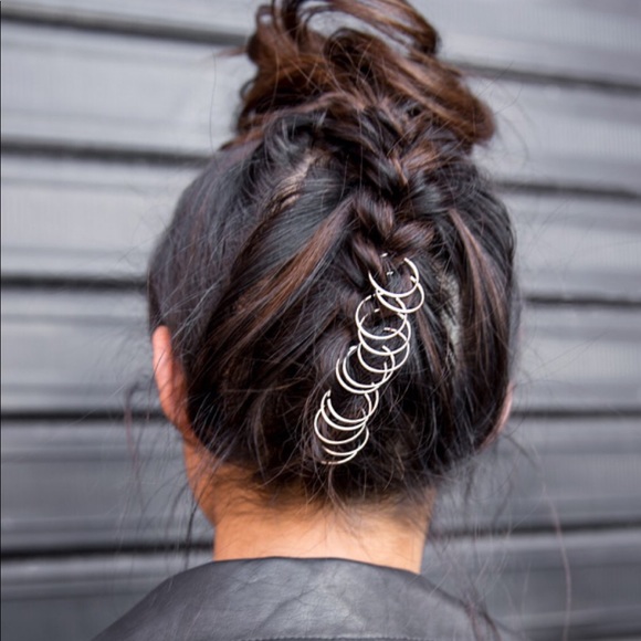 Accessories Gold And Silver Hair Rings For Braids Poshmark